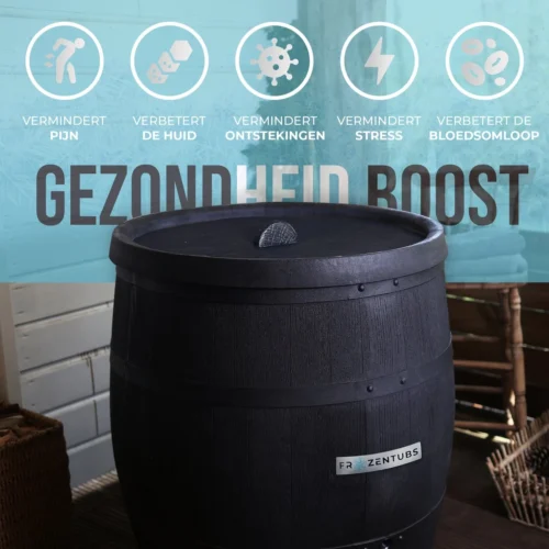 FrozenTubs IJsbad - Zitbad - Ice Bath Bucket - Bathtub - Dompelbad - Wim Hof Methode -Badkamer Kast Winkel 1200x1200 3936