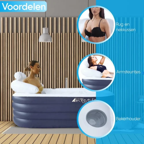 HBKS Lifestyle Bad – Opblaasbaar Ligbad – Bath Bucket – Zitbad Voor Volwassenen - Ijsbad Wim Hof Methode - Badkuip – Ice Bath – Blauw 11 HBKS Lifestyle Bad – Opblaasbaar Ligbad – Bath Bucket – Zitbad Voor Volwassenen - Ijsbad Wim Hof Methode - Badkuip – Ice Bath – Blauw -Badkamer Kast Winkel 1200x1200 3941