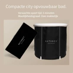 BATHBOY® Amsterdam Zitbad Opvouwbaar - Voor Volwassenen - Opblaasbaar Bad - Bath Bucket -Badkamer Kast Winkel 1200x1200 3951