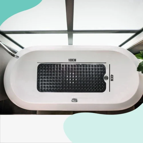 The Original - Badmat Antislip - Zwart - 100x40cm - Antislipmat Douchemat Voor Bad & Douche - Anti Slip Mat Met Zuignappen 14 The Original - Badmat Antislip - Zwart - 100x40cm - Antislipmat Douchemat Voor Bad & Douche - Anti Slip Mat Met Zuignappen -Badkamer Kast Winkel 1200x1200 4048