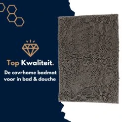 Merkloos Badmat Antislip 40 X 70 Cm - Douchemat - Antislipmat Douche - Extra Zacht - Eenvoudig Wasbaar - Grijs 10 Merkloos Badmat Antislip 40 X 70 Cm - Douchemat - Antislipmat Douche - Extra Zacht - Eenvoudig Wasbaar - Grijs -Badkamer Kast Winkel 1200x1200 4135