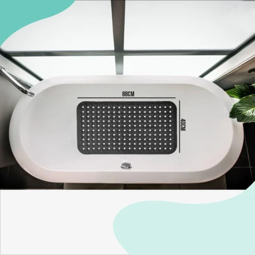 The Original - Douchemat Antislip - Zwart - 88x40cm - Antislipmat Badmat Voor Bad & Douche - Anti Slip Mat Met Zuignappen 15 The Original - Douchemat Antislip - Zwart - 88x40cm - Antislipmat Badmat Voor Bad & Douche - Anti Slip Mat Met Zuignappen -Badkamer Kast Winkel 1200x1200 4141