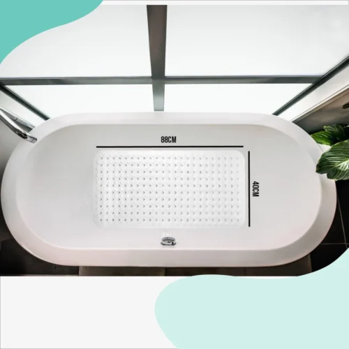 The Original - Douchemat Antislip - Wit - 88x40cm - Antislipmat Badmat Voor Bad & Douche - Anti Slip Mat Met Zuignappen 14 The Original - Douchemat Antislip - Wit - 88x40cm - Antislipmat Badmat Voor Bad & Douche - Anti Slip Mat Met Zuignappen -Badkamer Kast Winkel 1200x1200 4169