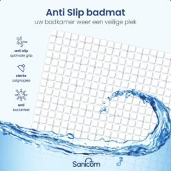 Merkloos Badmat Antislip - Douchemat - Antislipmat Bad - Antislipmat Douche - Schimmelbestendig - Met Zuignappen - Wasbaar - Wit 13 Merkloos Badmat Antislip - Douchemat - Antislipmat Bad - Antislipmat Douche - Schimmelbestendig - Met Zuignappen - Wasbaar - Wit -Badkamer Kast Winkel 1200x1200 4195
