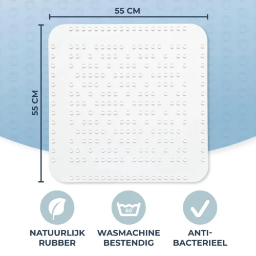 Douchemat Antislip Wit - 55 X 55 Cm - Antislipmat Douche - Badmat 7 Douchemat Antislip Wit - 55 X 55 Cm - Antislipmat Douche - Badmat -Badkamer Kast Winkel 1200x1200 4230