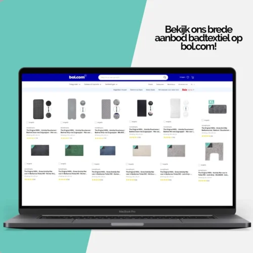 The Original - Badmat Antislip - Wit - 100x40cm - Antislipmat Douchemat Voor Bad & Douche - Anti Slip Mat Met Zuignappen -Badkamer Kast Winkel 1200x1200 4273