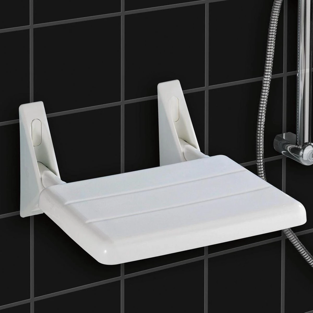 WENKO Douchezitje Secura Opklapbaar - Douchestoel 5 WENKO Douchezitje Secura Opklapbaar - Douchestoel - Afbeelding 5