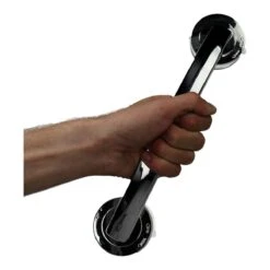 Handgreep Met Zuignap - Deurgreep -Badkamer Handgreep Met Zuignap - Douche - Helping Hand Handvat - Kunstof - Zilver - Groot 12 Handgreep Met Zuignap - Deurgreep -Badkamer Handgreep Met Zuignap - Douche - Helping Hand Handvat - Kunstof - Zilver - Groot -Badkamer Kast Winkel 1200x1200 4311
