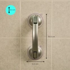 Kunststof Handgreep Voor Badkamer - 30.5cm - Douche Wandbeugel - Geen Boorgaten -Badkamer Kast Winkel 1200x1200 4314