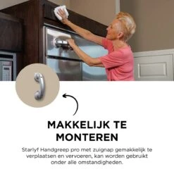 Kunststof Handgreep Voor Badkamer - 30.5cm - Douche Wandbeugel - Geen Boorgaten -Badkamer Kast Winkel 1200x1200 4315