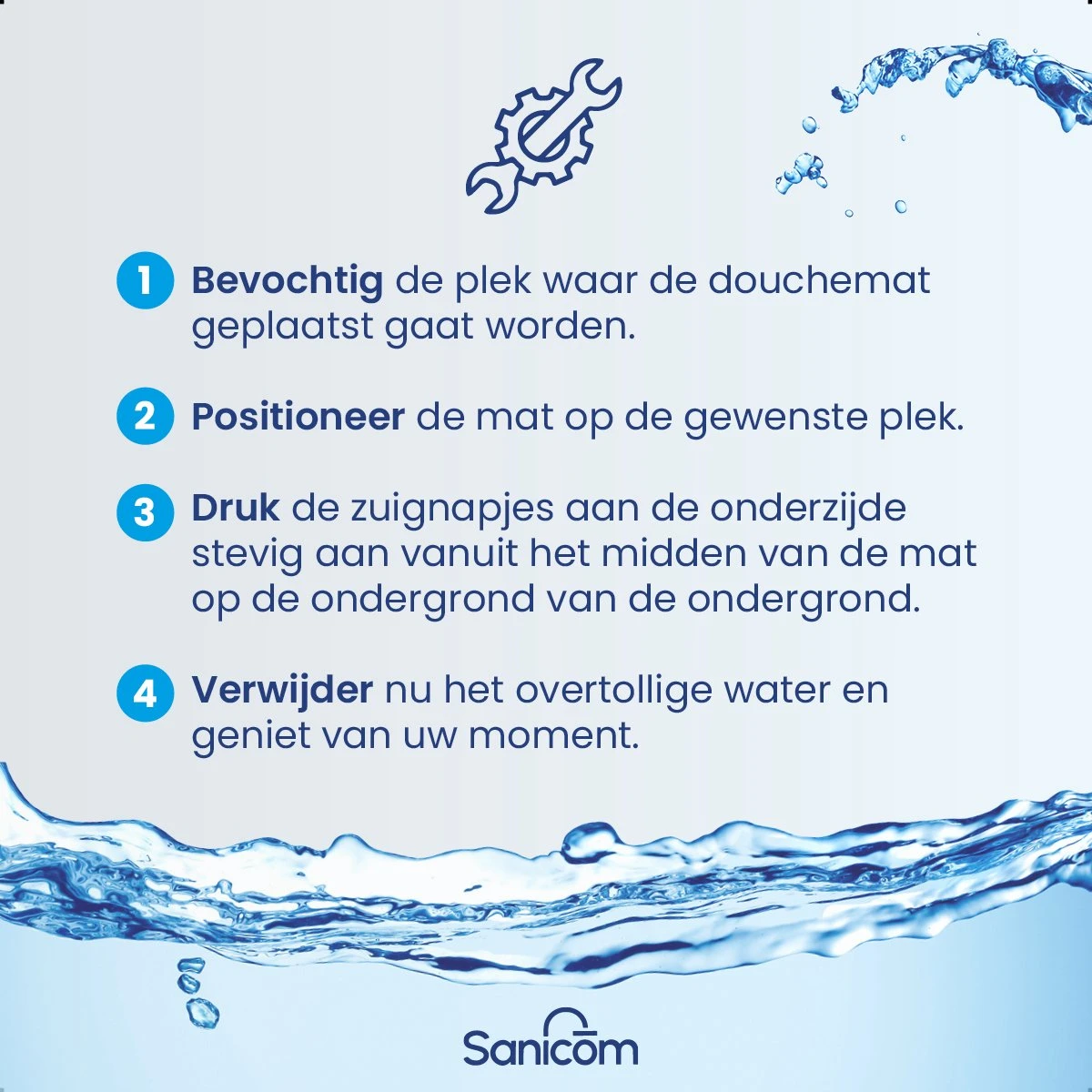 Merkloos Badmat Antislip - Douchemat - Antislipmat Bad - Antislipmat Douche - Schimmelbestendig - Met Zuignappen - Wasbaar - Zwart 3 Merkloos Badmat Antislip - Douchemat - Antislipmat Bad - Antislipmat Douche - Schimmelbestendig - Met Zuignappen - Wasbaar - Zwart - Afbeelding 3