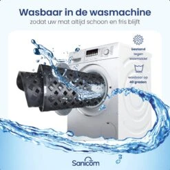 Merkloos Badmat Antislip - Douchemat - Antislipmat Bad - Antislipmat Douche - Schimmelbestendig - Met Zuignappen - Wasbaar - Zwart 15 Merkloos Badmat Antislip - Douchemat - Antislipmat Bad - Antislipmat Douche - Schimmelbestendig - Met Zuignappen - Wasbaar - Zwart -Badkamer Kast Winkel 1200x1200 4380