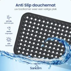 Merkloos Badmat Antislip - Douchemat - Antislipmat Bad - Antislipmat Douche - Schimmelbestendig - Met Zuignappen - Wasbaar - Zwart 17 Merkloos Badmat Antislip - Douchemat - Antislipmat Bad - Antislipmat Douche - Schimmelbestendig - Met Zuignappen - Wasbaar - Zwart -Badkamer Kast Winkel 1200x1200 4382