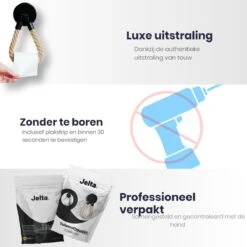 Jelta - Toiletrolhouder Zonder Te Boren - Zwart - Wc Rolhouder - Zuignap 9 Jelta - Toiletrolhouder Zonder Te Boren - Zwart - Wc Rolhouder - Zuignap -Badkamer Kast Winkel 1200x1200 510