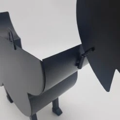 Merkloos Waal© Zwart Schaap Toiletrolhouder - Mat Zwart -Wc Rolhouder - Reserve Rolhouder - Toiletpapier - Vrij Staand - Muur Bevestiging -Badkamer Kast Winkel 1200x1200 560