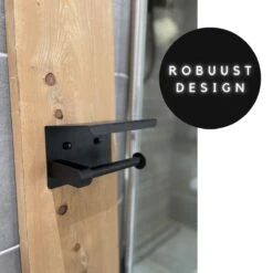 WC Rolhouder - Zelfklevend Toiletrolhouder Met Plankje - WC Papier Houder Zonder Boren - WC Rolhouder Met Plankje - Toiletrolhouder - Toiletrolhouder Zwart - Fienosa -Badkamer Kast Winkel 1200x1200 701