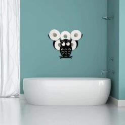 Sens Design Toiletrolhouder – Wc Rolhouder – Hangend - Uil 9 Sens Design Toiletrolhouder – Wc Rolhouder – Hangend - Uil -Badkamer Kast Winkel 1200x1200 769