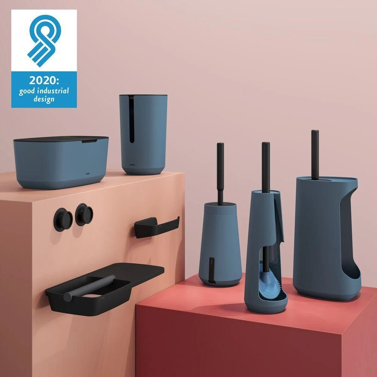 Tiger Tess - Handdoekhaken - Zwart (2 Stuks) 9 Tiger Tess - Handdoekhaken - Zwart (2 Stuks) - Afbeelding 9