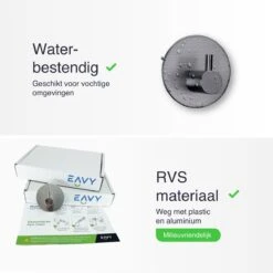 4x Handdoekhaakjes (Zelfklevend) Van RVS Zilver – Zelfklevende Haakjes – Wandhaak – Handdoekhouder – Ophanghaken Voor Keuken Of Badkamer (Accessoires) 13 4x Handdoekhaakjes (Zelfklevend) Van RVS Zilver – Zelfklevende Haakjes – Wandhaak – Handdoekhouder – Ophanghaken Voor Keuken Of Badkamer (Accessoires) -Badkamer Kast Winkel 1200x1200 824