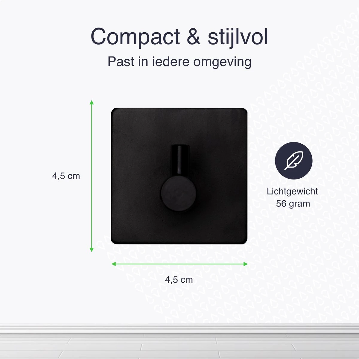 EAVY Zelfklevende Handdoekhaakjes – Set Van 4 Handdoekhouders - RVS 3 EAVY Zelfklevende Handdoekhaakjes – Set Van 4 Handdoekhouders - RVS - Afbeelding 3