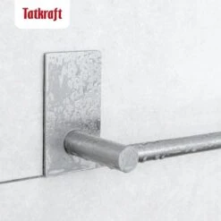 Tatkraft John - Zelkflevende Handdoekstang - Vaatdoek/Keukengerei/Handdoeken Stang Houder Rek Handdoekenrek Muur Steun - Wand Ophangsysteem Voor In De Keuken/Badkamer/Keukenkast - Handdoekrek Handdoekenstang - Zonder Boren - Geborsteld RVS - 40CM -Badkamer Kast Winkel 1200x1200 875