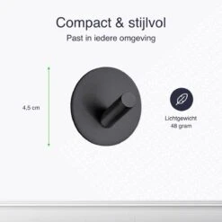 EAVY Handdoekhaakjes Zelfklevend - Set Van 4 Handdoek Haakjes - Wandhaak - Handdoekhouder -Badkamer Kast Winkel 1200x1200 950