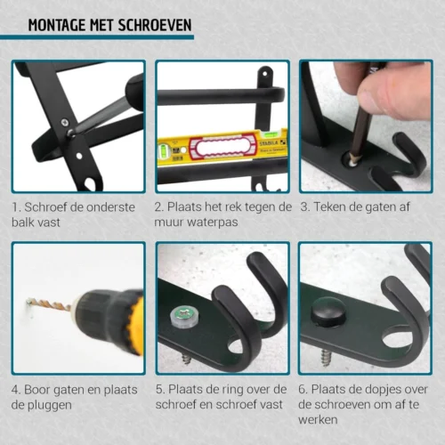 Vannons - Handdoekrek - Handdoekrek Badkamer - 2 Handdoeken - Zwart -Badkamer Kast Winkel 1200x1200 979