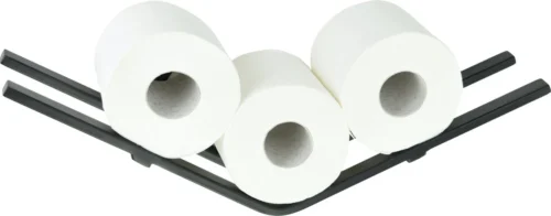 LOFT42 Jef Reserverolhouder - Zwart Metaal - 51x10x13 -Badkamer Kast Winkel 1200x470 1