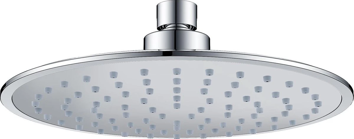 Wiesbaden Regendouche ABS Hoofddouche - Doorsnede 20cm - Chroom/Grijs 1 Wiesbaden Regendouche ABS Hoofddouche - Doorsnede 20cm - Chroom/Grijs