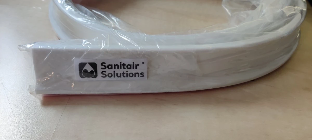 Waterdrempel 'compact' 100 Cm ZWART - Water Stopper - Douche - Bad - Lekkage - Waterkering - Schimmel - Sanitair - 2 Waterdrempel 'compact' 100 Cm ZWART - Water Stopper - Douche - Bad - Lekkage - Waterkering - Schimmel - Sanitair - - Afbeelding 2