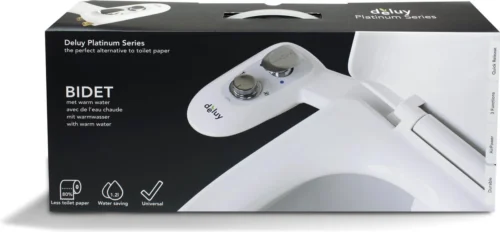 Deluy Platinum Series - Bidet Met Warm Water - QuickRelease Functie - Dubbele Sproeikop En Zelfreiningsfunctie - Hygiënisch Alternatief Voor Toiletpapier 10 Deluy Platinum Series - Bidet Met Warm Water - QuickRelease Functie - Dubbele Sproeikop En Zelfreiningsfunctie - Hygiënisch Alternatief Voor Toiletpapier -Badkamer Kast Winkel 1200x557 1