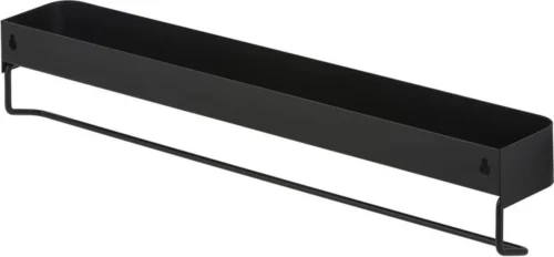 Sealskin Brix - Wandrek Met Handdoekrek - 55 Cm - Zwart 20 Sealskin Brix - Wandrek Met Handdoekrek - 55 Cm - Zwart -Badkamer Kast Winkel 1200x557