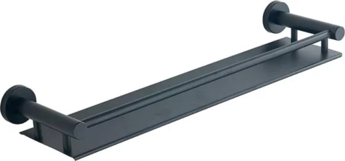 VDN Stainless Planchet - Planchet Badkamer - Wandplank - Zwart - RVS - Hangend