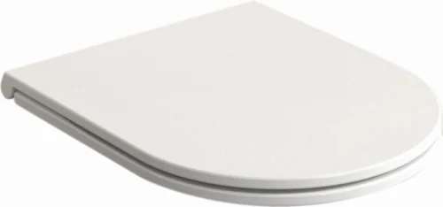 Allibert Wc-bril DUNEO - Duroplast - Inox Scharnieren - Soft Close - Afklikbaar - Wit