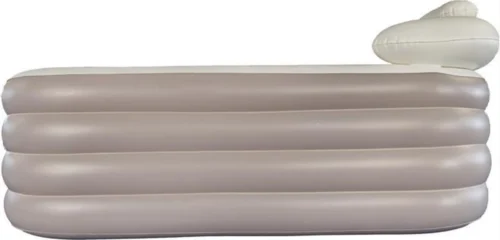 Easy Bath Opblaasbaar Bad - Zitbad - IJsbad - Ligbad - Inclusief Elektrische Pomp - Voor Volwassenen - Roze