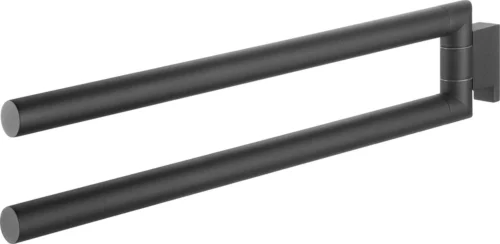 Tiger Bold - Handdoekrek 2-armig - 46,2 Cm - Zwart -Badkamer Kast Winkel 1200x585