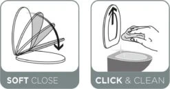 Tiger Pasadena Toiletbril - WC Bril - Thermoplast - Wit -Badkamer Kast Winkel 1200x625 2