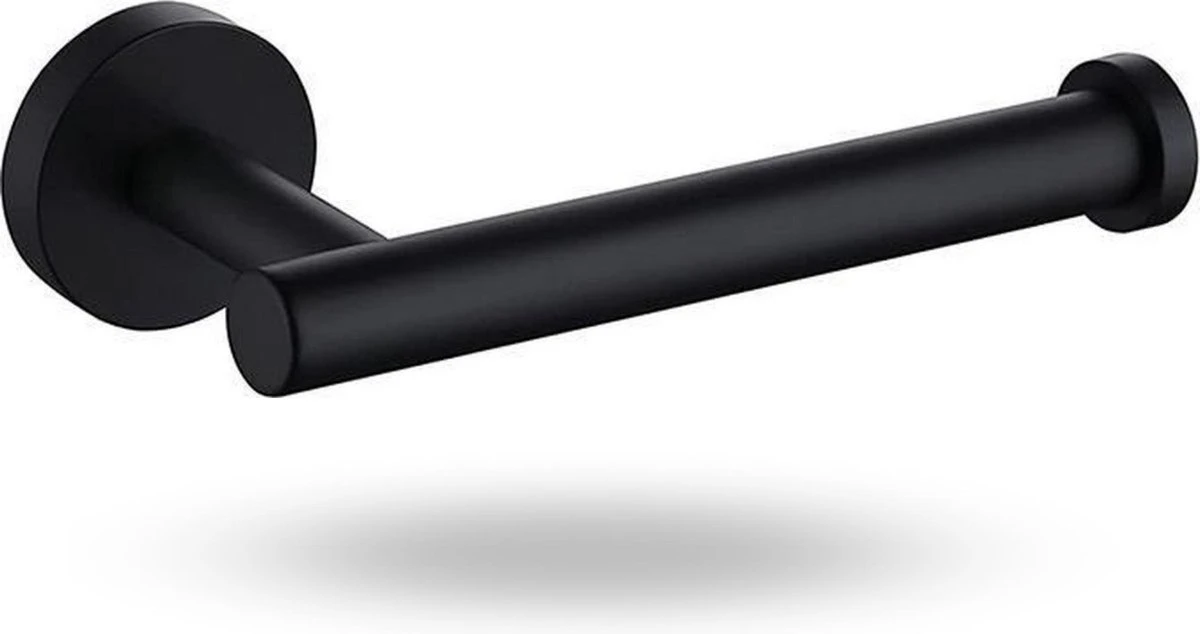 Zigla - WC Rolhouder – Toiletrolhouder – Toiletpapierhouder - WC Rol Houder – RVS – Zwart 1 Zigla - WC Rolhouder – Toiletrolhouder – Toiletpapierhouder - WC Rol Houder – RVS – Zwart