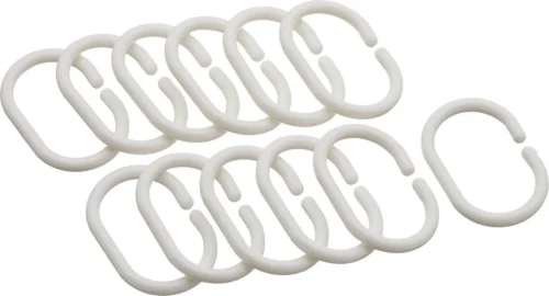 3BMT Douchegordijn Met Ringen - Transparant - 180 X 200 Cm 11 3BMT Douchegordijn Met Ringen - Transparant - 180 X 200 Cm -Badkamer Kast Winkel 1200x648