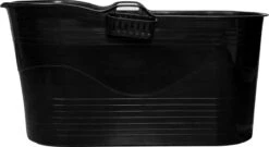 LIFEBATH - Zitbad Mira - Bath Bucket XL - Inclusief Hoofdkussen - 400L - Ligbad 122 Cm - Zwart -Badkamer Kast Winkel 1200x655 2