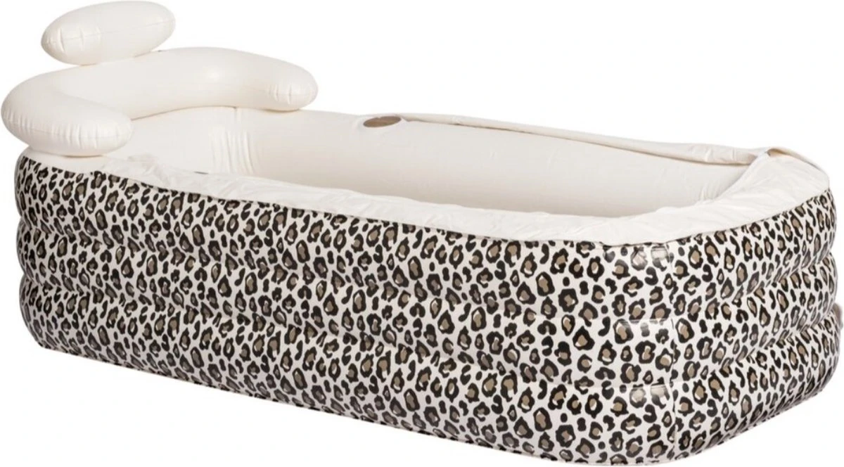 Merkloos Opblaasbare Badkuip Met Panterprint | 158x80x65 | Incl. Pomp 1 Merkloos Opblaasbare Badkuip Met Panterprint | 158x80x65 | Incl. Pomp
