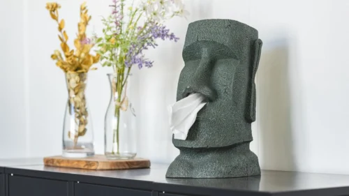 Rotary Hero® Moai - Tissue Box Houder Voor Zakdoeken Tissue Dispenser Cosmeticadoekjesbox - Voor Keuken Badkamer Slaapkamer - Rechthoekig - 18x19x31.5 Cm 26 Rotary Hero® Moai - Tissue Box Houder Voor Zakdoeken Tissue Dispenser Cosmeticadoekjesbox - Voor Keuken Badkamer Slaapkamer - Rechthoekig - 18x19x31.5 Cm -Badkamer Kast Winkel 1200x674 4