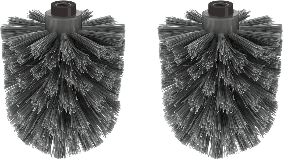 ZACK Civio Reserveborstelset 2 Stuks - Toiletborstel Zwart 1 ZACK Civio Reserveborstelset 2 Stuks - Toiletborstel Zwart