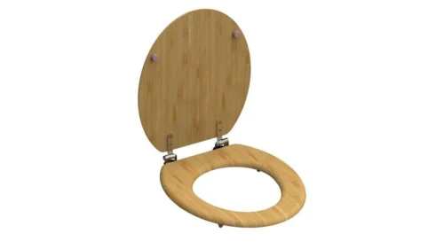 SCHÜTTE WC-Bril 81001 NATURAL BAMBOO - Massief Bamboe - Verchroomde Scharnieren -Badkamer Kast Winkel 1200x675 40