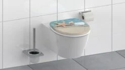 SCHÜTTE WC-Bril 82196 BEACH - Duroplast - Soft Close - Verchroomde Scharnieren - Decor - 1-zijdige Print -Badkamer Kast Winkel 1200x675 48