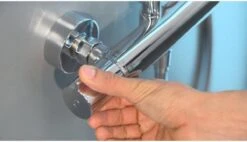 Hansgrohe Crometta S 240 Showerpipe - 1jet - Incl. Thermostaat - Chroom -Badkamer Kast Winkel 1200x688 2