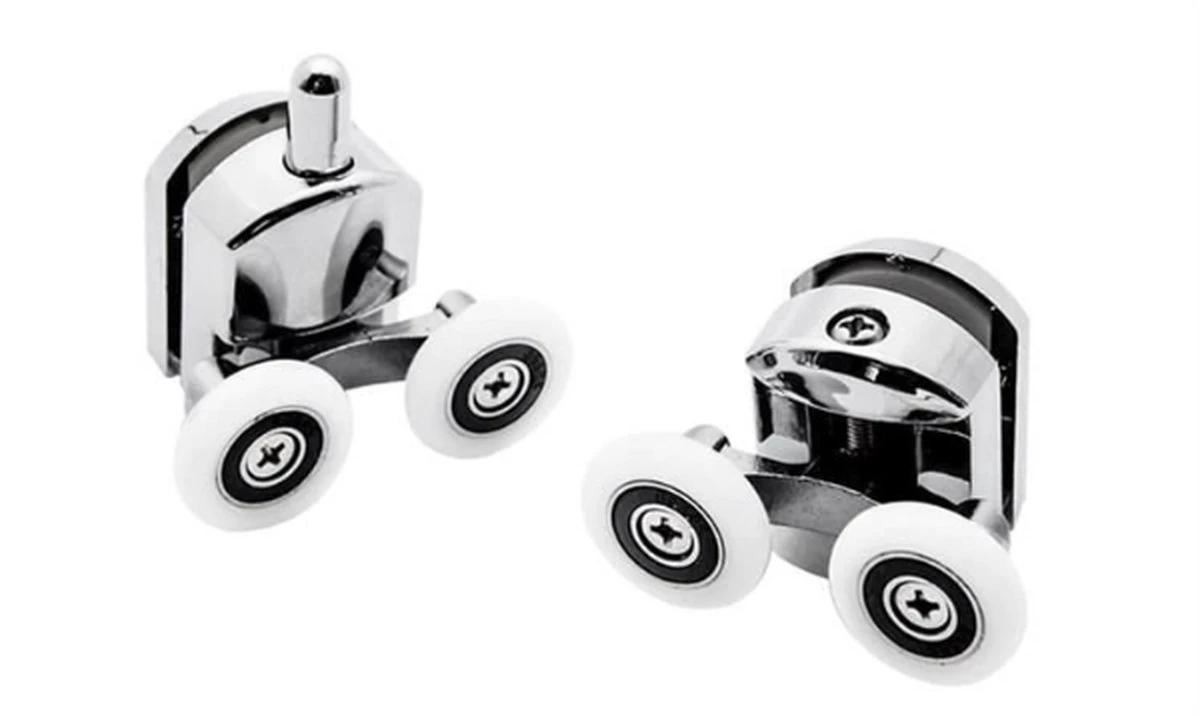 T.R. Goods - Douchedeur Wielen Set Van 8 Stuks Verchroomd - Roestvrij Verchroomd - Reserve Douche Deur Rollers Geleiders Rolletjes - Schuifdeur Katrollen Douchecabine Wieltjes - Set Van 8 Stuks 3 T.R. Goods - Douchedeur Wielen Set Van 8 Stuks Verchroomd - Roestvrij Verchroomd - Reserve Douche Deur Rollers Geleiders Rolletjes - Schuifdeur Katrollen Douchecabine Wieltjes - Set Van 8 Stuks - Afbeelding 3