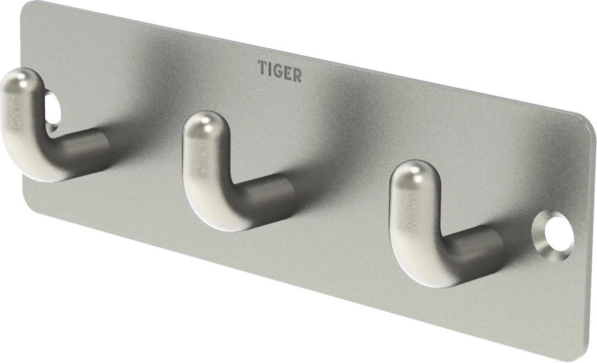 Tiger - Handdoekhaak Rack Pinky - RVS Geborsteld 1 Tiger - Handdoekhaak Rack Pinky - RVS Geborsteld