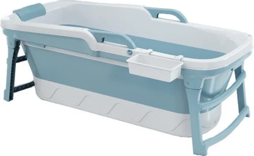 Foresta Opvouwbaar Bad Voor Volwassenen - 150cm - Bath Bucket - Blauw