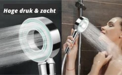 Merkloos Waterbesparende Douchekop - Handdouche Met Hoge Druk En Filter - Regendouche -Badkamer Kast Winkel 1200x743 1